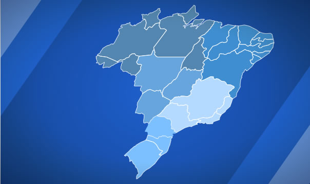 Imagem do mapa do Brasil.